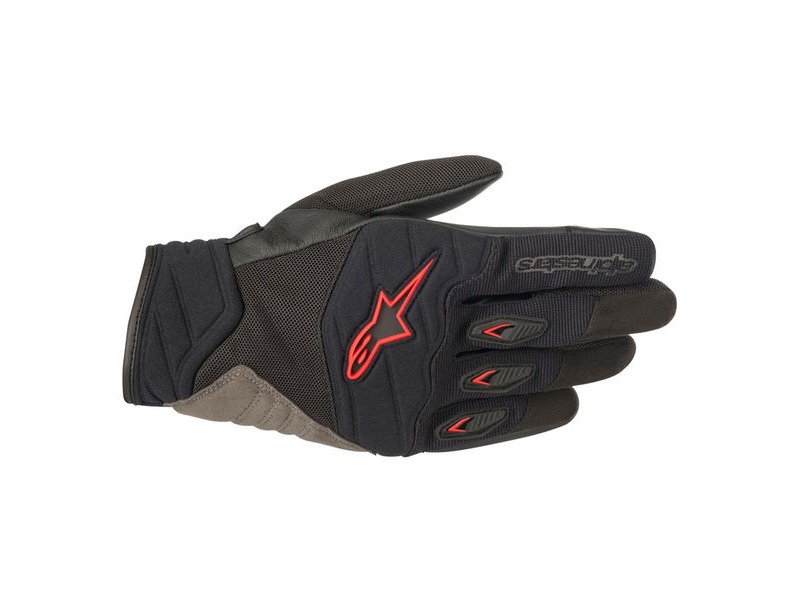 ALPINESTARS Shore Gloves Black Red click to zoom image