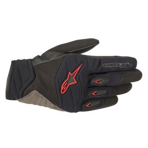 ALPINESTARS Shore Gloves Black Red 