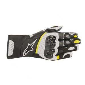 ALPINESTARS SP-2 V2 Gloves Black White Yellow Fluo 