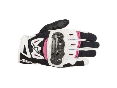 ALPINESTARS Stella SMX 2 Air Carbon V2 Glove Black White Fuchsia