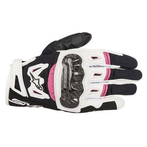 ALPINESTARS Stella SMX 2 Air Carbon V2 Glove Black White Fuchsia 