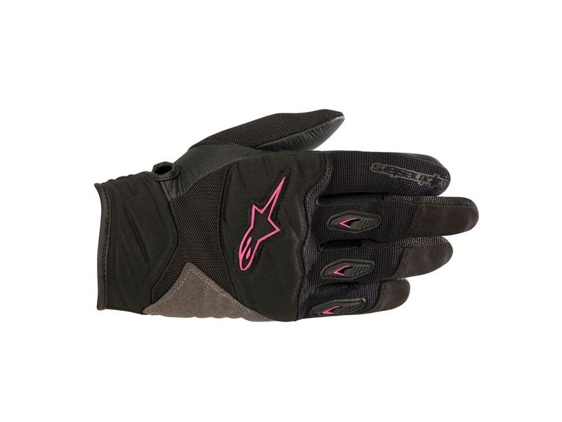 ALPINESTARS Stella Shore Gloves Black Fuchsia click to zoom image