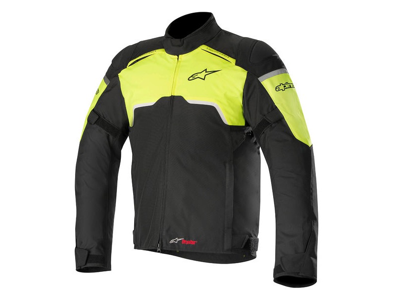 ALPINESTARS Hyper Drystar Jacket Black and Yellow click to zoom image