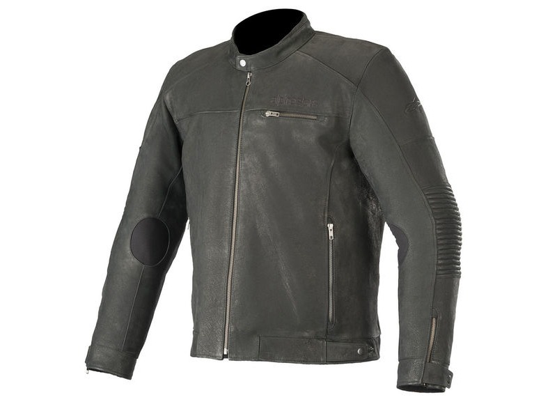 ALPINESTARS Warhorse Leather Jacket Black click to zoom image