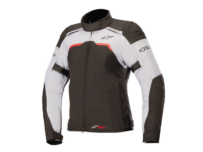 ALPINESTARS Stella Hyper Drystar Jacket Black Mid Gray click to zoom image