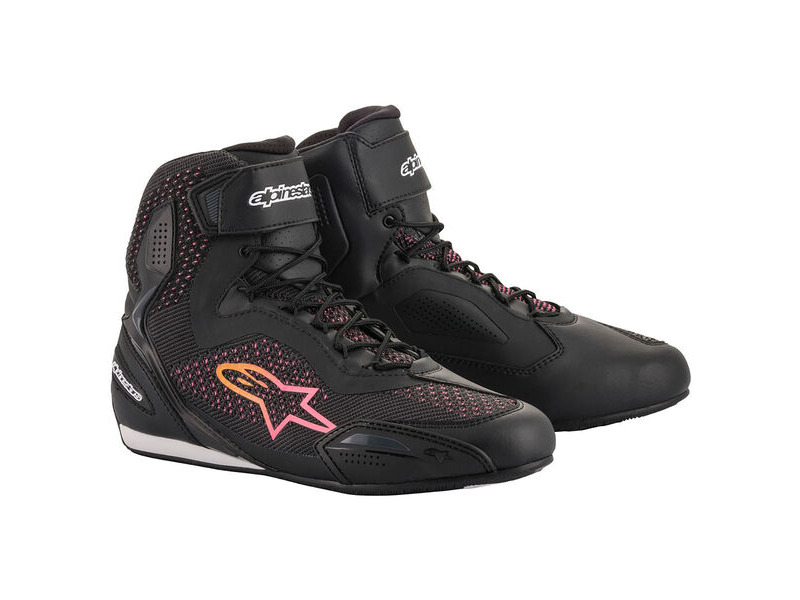 ALPINESTARS Stella Faster-3 Shoes Blk/Fuch click to zoom image