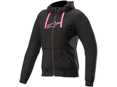 ALPINESTARS Stella Chrome Sport Hoodie Black Fuchsia