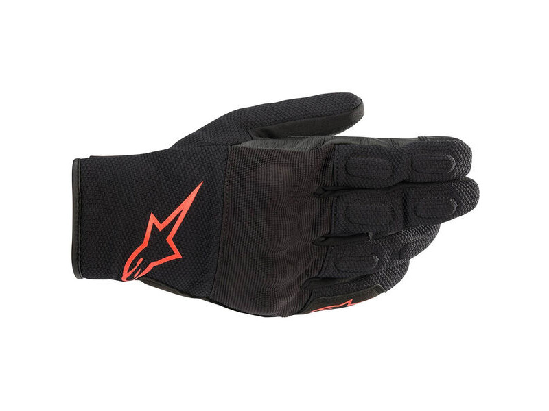ALPINESTARS S Max DS Gloves Black Red Fluo click to zoom image