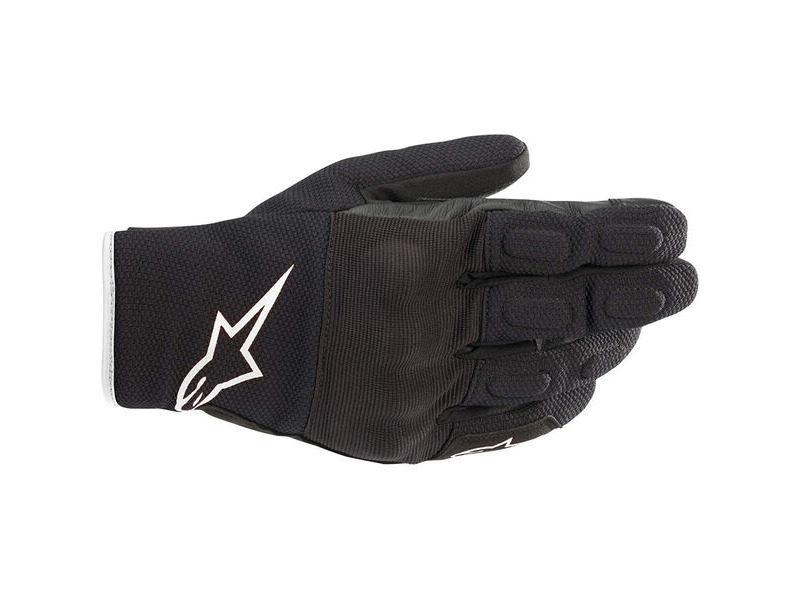 ALPINESTARS S Max DS Gloves Black White click to zoom image