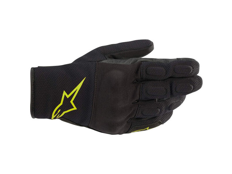 ALPINESTARS S Max DS Gloves Black Yellow Fluo click to zoom image