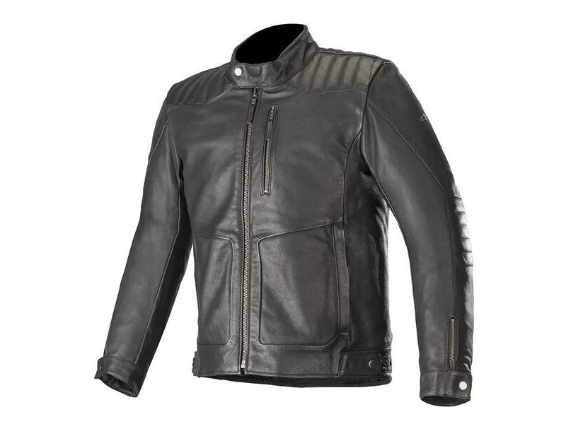 ALPINESTARS Crazy Eight Leather Jacket Black click to zoom image