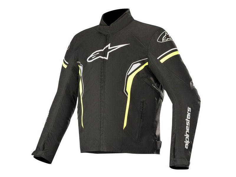 ALPINESTARS T-Sp-1 Waterproof Jacket Black Yellow Fluo click to zoom image