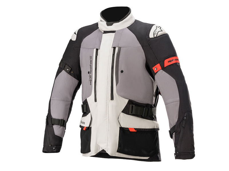 ALPINESTARS Ketchum Gore-Tex Jkt Ice Grey Dark Grey Blk click to zoom image