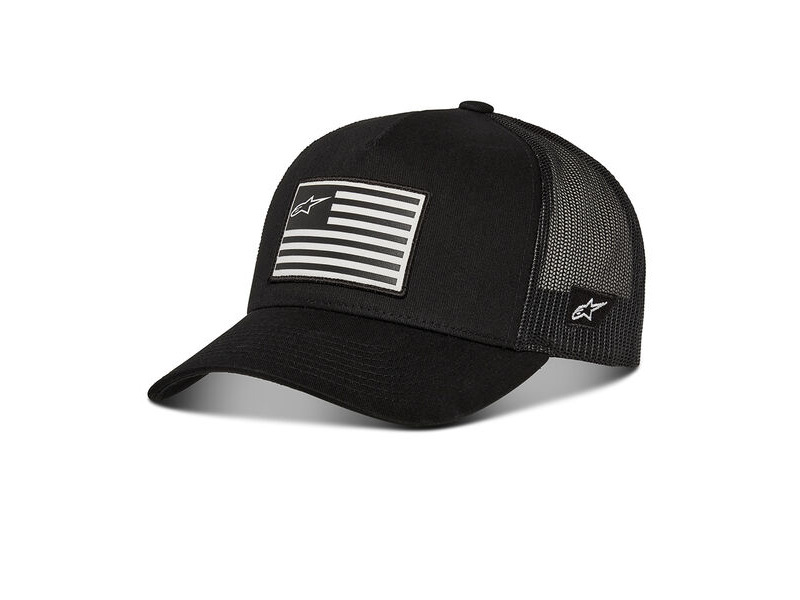ALPINESTARS Flag Snapback Hat Military Blk click to zoom image