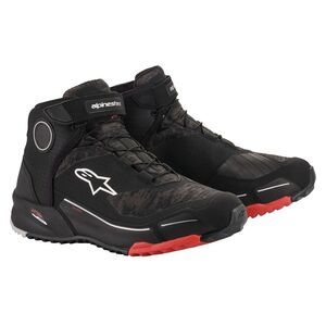 ALPINESTARS CR-X Drystar Riding Shoes Black Camo Red 