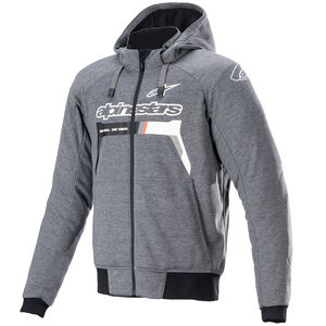 ALPINESTARS Chrome Ignition Hoodie Melange D/Grey White 