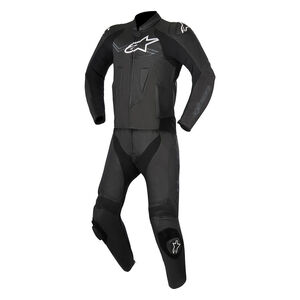 ALPINESTARS Challenger V2 2Pc Leather Suit Black 