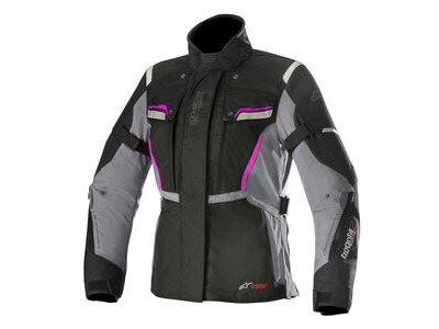 ALPINESTARS Stella Bogota V2 Drystar Jacket Black Dark Grey Fuchsia