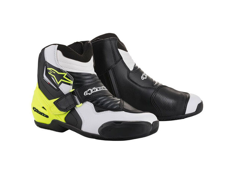 ALPINESTARS SMX-1 R Black White Yellow Fluo click to zoom image