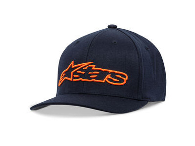 ALPINESTARS Blaze Flexfit Hat Navy/Orange L/XL