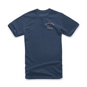 ALPINESTARS Banner Tee Navy 