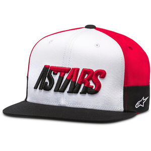ALPINESTARS Faster Hat White/Black/Red 