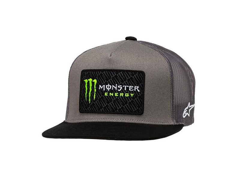 ALPINESTARS Monster Champ Trucker Hat Grey/Black click to zoom image