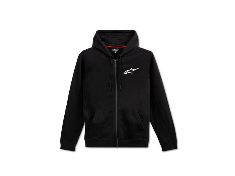 ALPINESTARS Ageless Chest Hoodie Black White click to zoom image