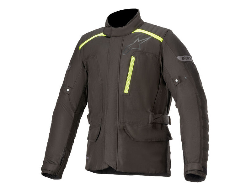 ALPINESTARS Gravity Drystar Jacket Blk Yel Fluo click to zoom image