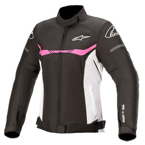 ALPINESTARS Stella T-SPS Waterproof Jkt Blk/Wht/Fuchsia 