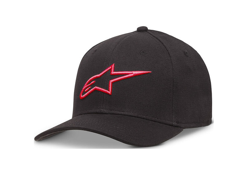 ALPINESTARS Ageless Curve Hat Black Red click to zoom image