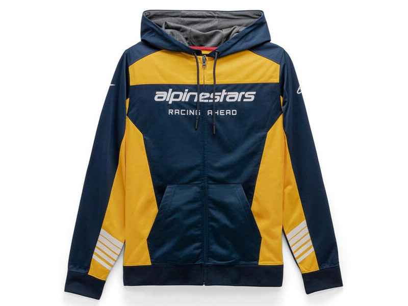 ALPINESTARS Sessions II Fleece Navy/Gold click to zoom image