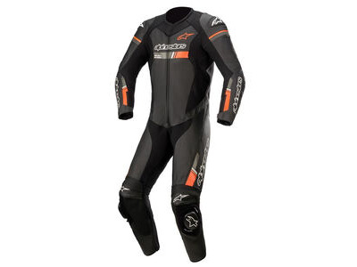 ALPINESTARS Gp Force Chaser Leather Suit 1 Pc Black Red Fluo