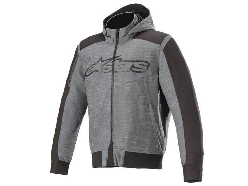 ALPINESTARS Rhod Windstopper Hoodie Asphalt Black click to zoom image