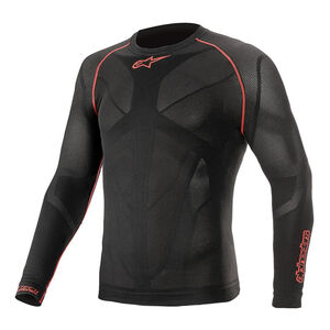 ALPINESTARS Tech V2 Top Long Sleeve Summer Black Red 