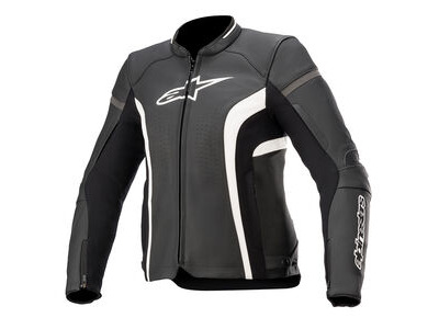 ALPINESTARS Stella Kira V2 Leather Jkt Black/White