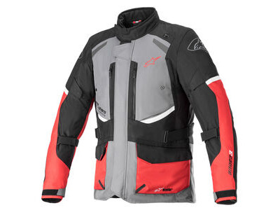 ALPINESTARS Andes V3 Drystar Jkt Dark Grey Blk Bright Red