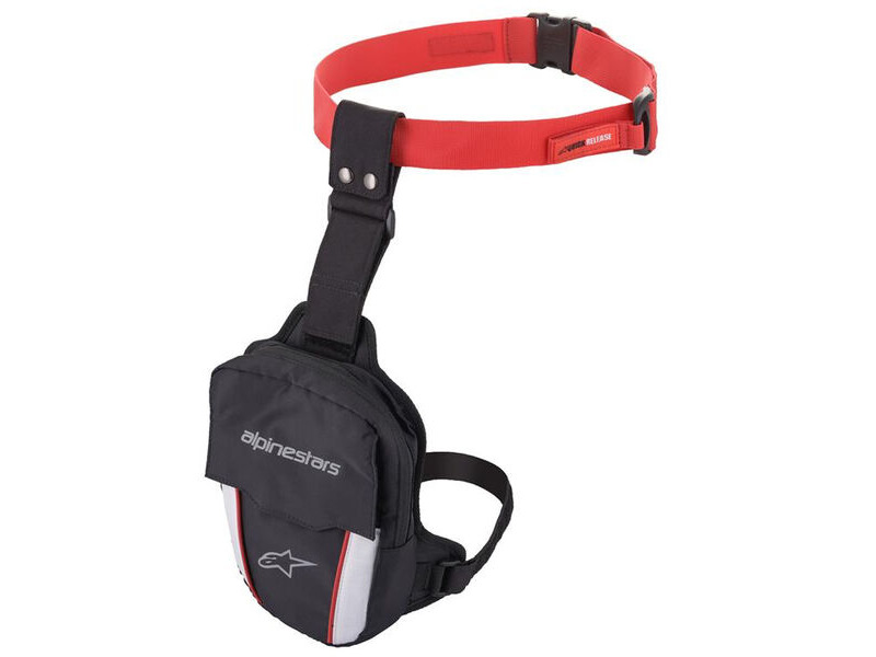 ALPINESTARS Access Thigh Bag Black Red White click to zoom image