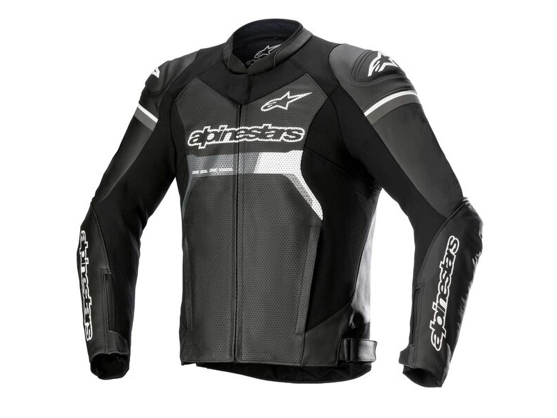 ALPINESTARS Gp Force Leather Jacket Airflow Black click to zoom image