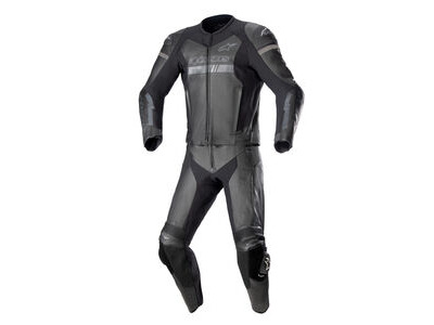 ALPINESTARS GP Force Chaser Leather Suit 2 Pc Black Black