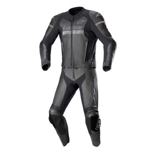 ALPINESTARS GP Force Chaser Leather Suit 2 Pc Black Black 