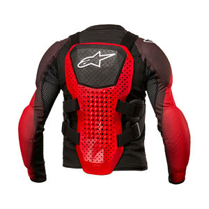 ALPINESTARS Bionic Tech Youth Protection Jacket Black White Red click to zoom image