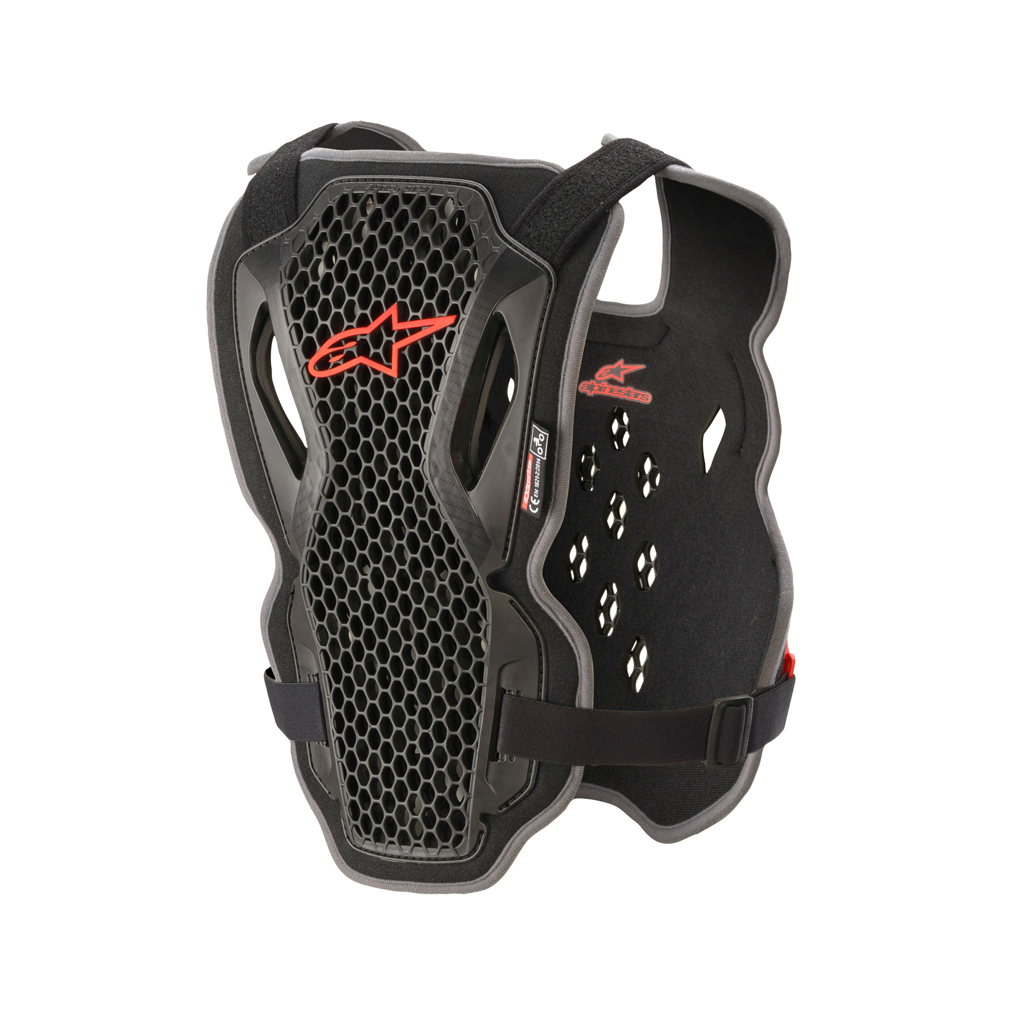 Alpinestars Bionic Action Chest Protector Black Red Black Red M L