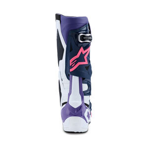 ALPINESTARS Tech 10 - White Violet Navy Blue Pink Fluo click to zoom image