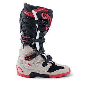 ALPINESTARS Tech 7 Enduro - Black Light Gray Bright Red click to zoom image