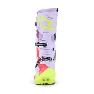 ALPINESTARS Tech 10 Supervented - Purple Yellow Fluo Diva Pink click to zoom image