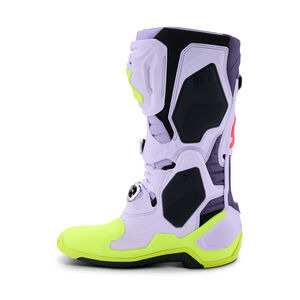 ALPINESTARS Tech 10 Supervented - Purple Yellow Fluo Diva Pink click to zoom image