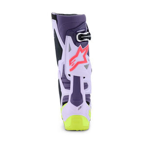 ALPINESTARS Tech 10 Supervented - Purple Yellow Fluo Diva Pink click to zoom image