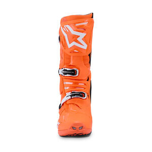 ALPINESTARS Tech 10 Supervented - Orange Fluo Black White click to zoom image