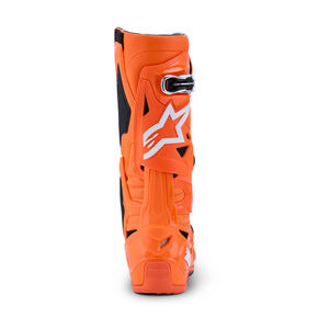 ALPINESTARS Tech 10 Supervented - Orange Fluo Black White click to zoom image